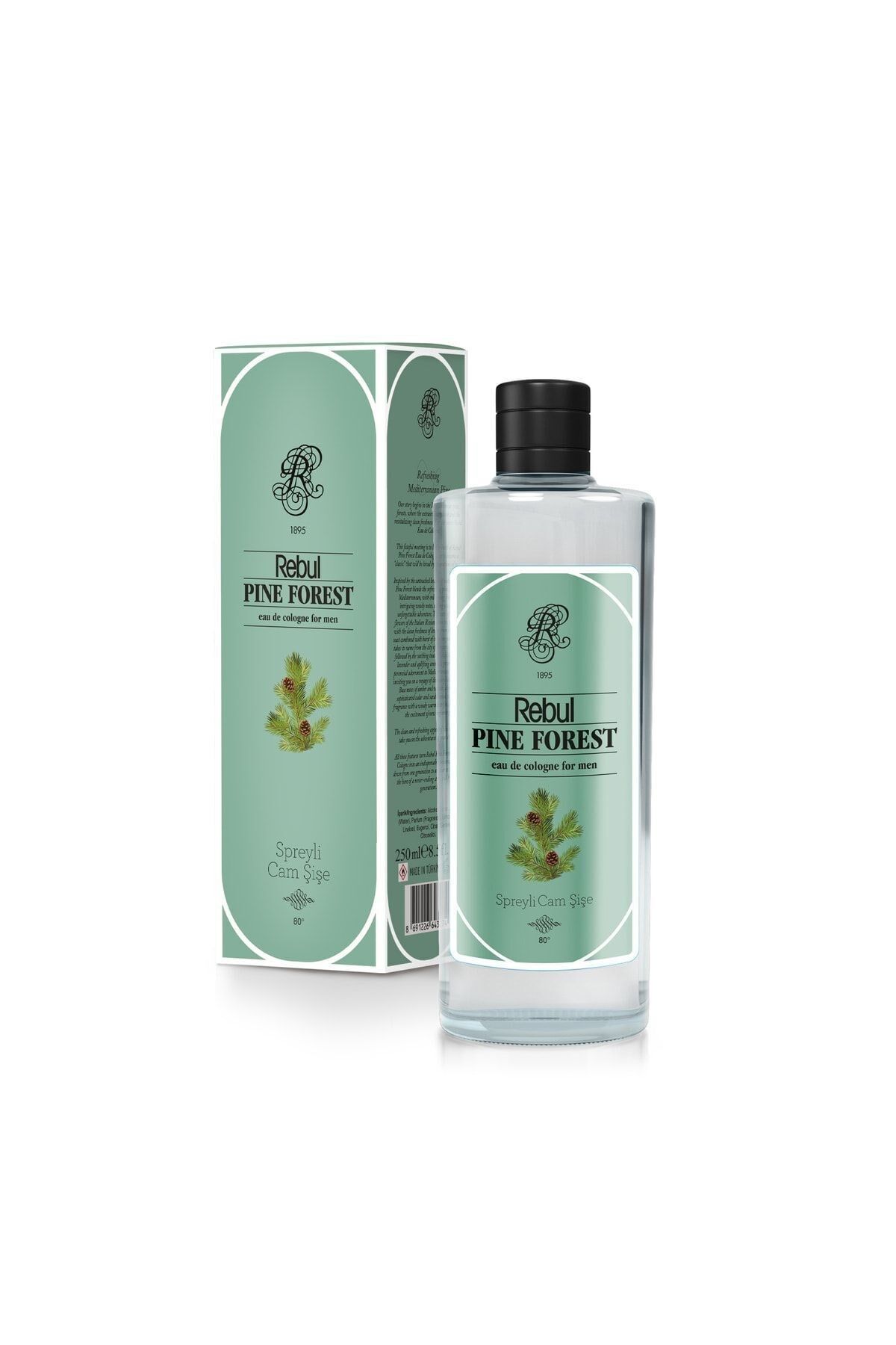 Rebul Pine Forest 250 ml Kolonya (ORMAN ÇAMI KOKUSU),çam