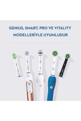 Oral-B EB60 Diş Fırçası Yedek Başlığı Cleancare Sensitive Ultra Thin 4 Lü