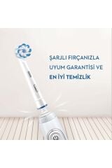 Oral-B EB60 Diş Fırçası Yedek Başlığı Cleancare Sensitive Ultra Thin 4 Lü