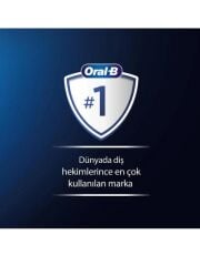 Oral-B Pro Series 1 Elektrikli Şarjlı Diş Fırçası 2li Set Siyah, Mavi - 4 Adet Yedek Başlık Yumuşak
