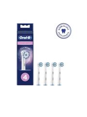 Oral-B D103 Vitality Pro Şarjlı Elektrikli Diş Fırçası - Sensitive Clean, Yumuşak  4'lü Yedek Başlık