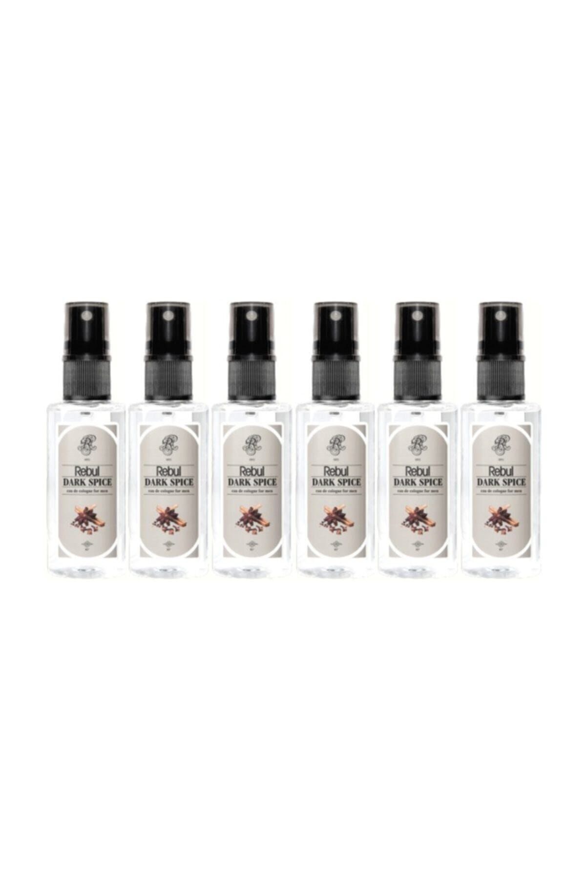 Rebul Kolonya Dark Spice Spreyli 50 Ml X 6 Adet