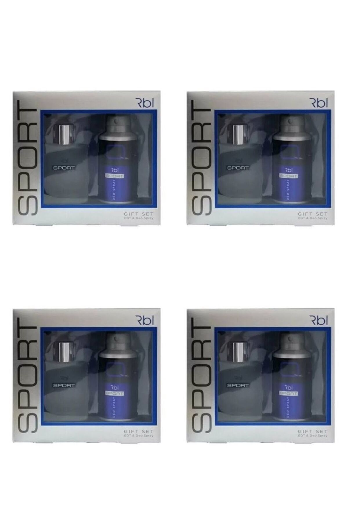 Rebul Sport Gift Set Parfüm 50ml &deo 150ml 4 Adet Erkek Edt