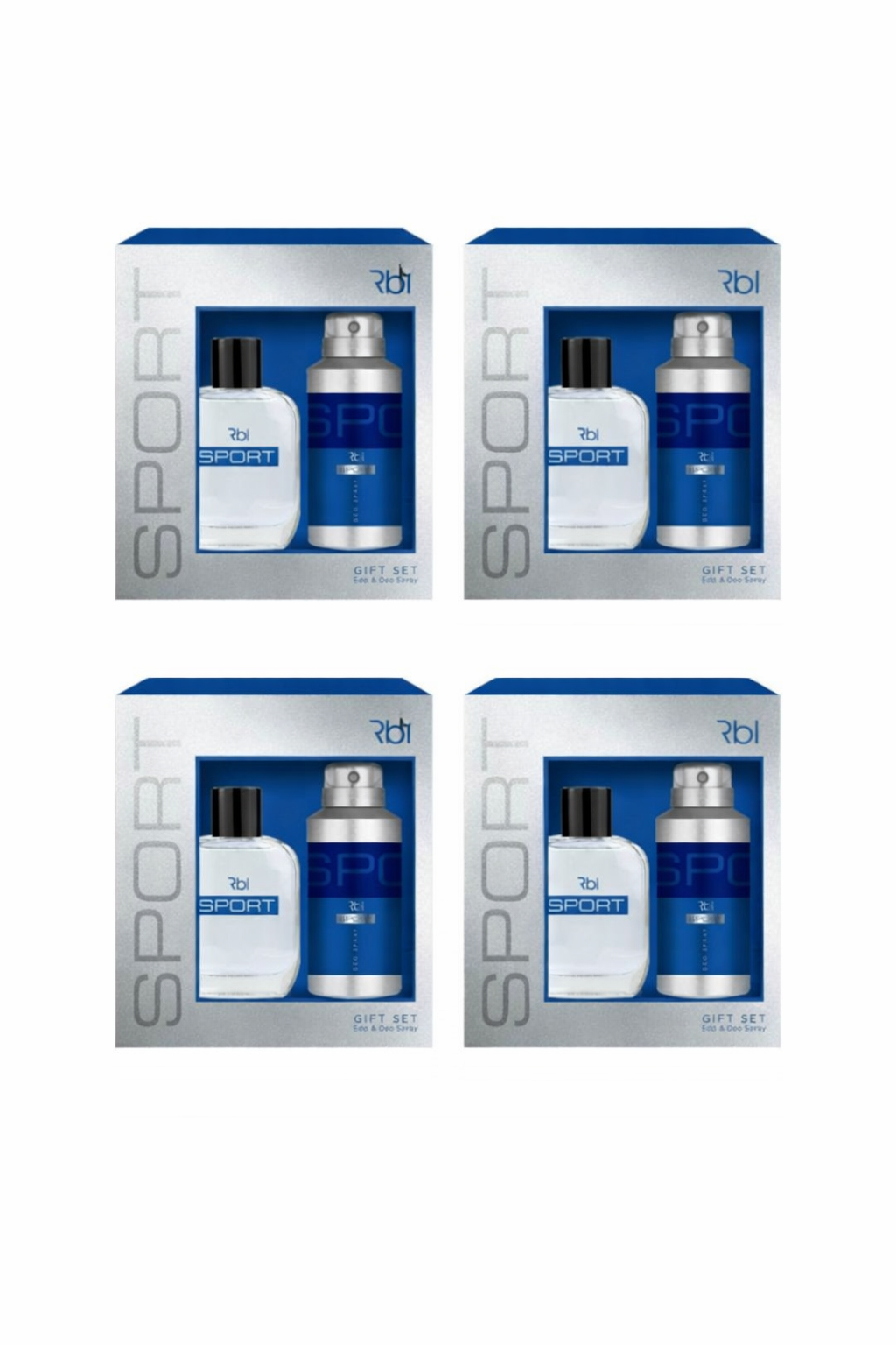 Rebul RBL Sport Erkek Parfüm Seti 50 ml EDT + 150 ml Deodorant 4’lü Avantaj Paketi