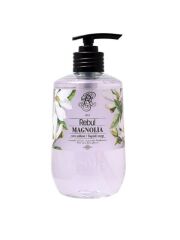 Rebul Magnolia 6’lı Set: 3x250ml Cam Şişeli Kolonya, 500ml Duş Jeli, 500ml Sıvı Sabun, 125ml Sprey