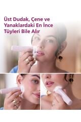 BRR454/00 Yüz Tüy Alma Makinesi,Ayna Ve Tam Çember Led Işıklı,Yıkanabilir Çıkan Başlık