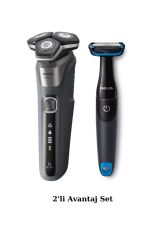 Philips S5887/10 Islak/Kuru Sinek Kaydı Tıraş Makinesi - BG1024 Banyo Vücut Bakım Tıraş Makinesi Set
