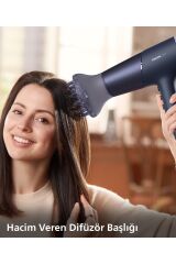 Philips Saç Kurutma Makinesi Bhd510/10,iyonik Bakım,3 Isı Ve 2 Hız Ayarı,2300w