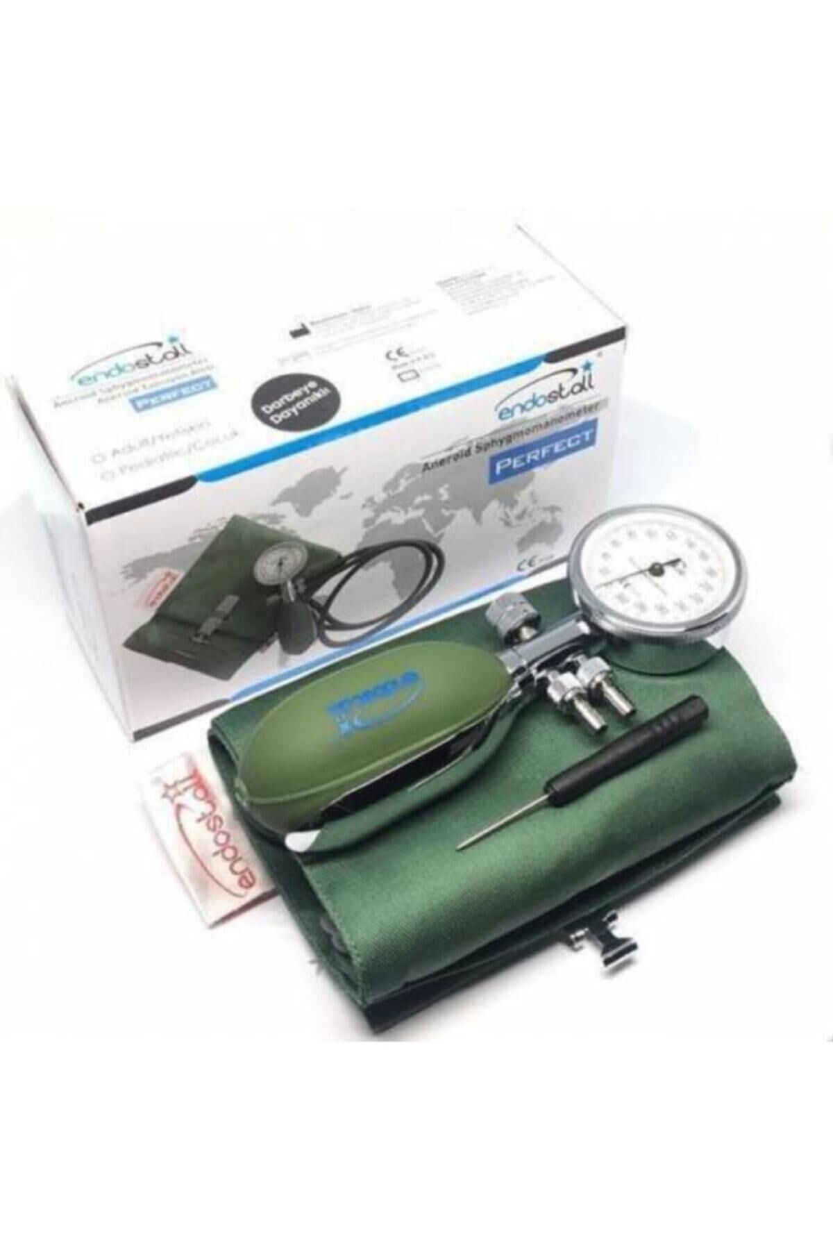 Endostal HS-201B2 Manuel Yetişkin Perfect Tansiyon Aleti Erka Tipi Steteskoplu