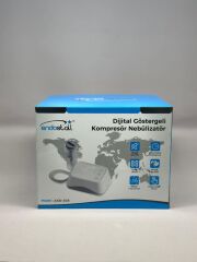 Endostall Dijital Göstergeli Kompresör Nebulizatör, Küçük ve Hafif, Sessiz, Zamanlama Fonksiyonlu