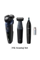 Philips S5445 Islak/kuru Sinek Kaydı Tıraş - Banyo Vücut Bakım - Kulak-Burun Tüy Kesme Makinesi