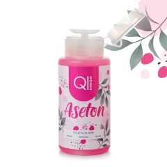 Qiwomen Besleyici Oje Çıkarıcı Pompalı Aseton 200ml 2 Adet