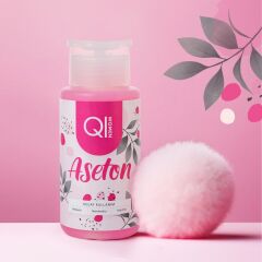 Qiwomen Besleyici Oje Çıkarıcı Pompalı Aseton 200ml 2 Adet