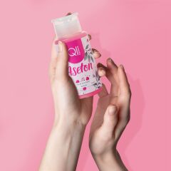 Qiwomen Besleyici Oje Çıkarıcı Pompalı Aseton 200ml 2 Adet