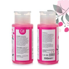 Qiwomen Besleyici Oje Çıkarıcı Pompalı Aseton 200ml 2 Adet