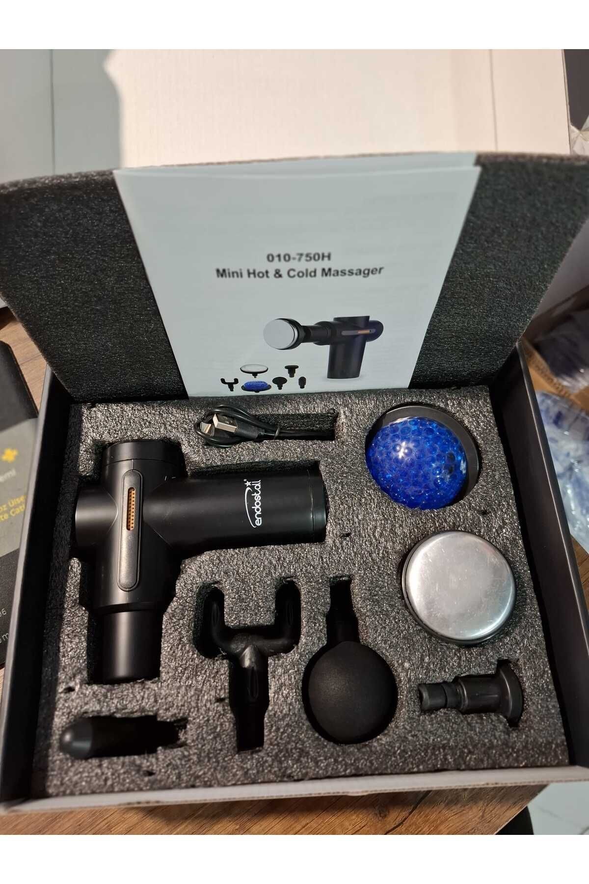 Endostall 010-750h Mini Hot & Cold Massager Şarjlı Masaj Aleti