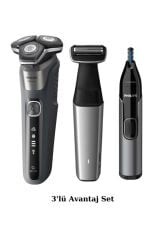 Philips S5887/10 Islak/Kuru Sinek Kaydı Tıraş  - Banyo Vücut Bakım - Kulak/Burun/Kaş Düzeltici Set