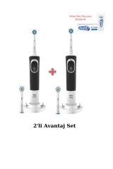 Oral-B D150 Şarj Edilebilir Elektrikli Diş Fırçası - 4 Adet Başlık - 50ml Diş macunu Hediyeli Set