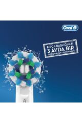 Oral-B D150 Şarjlı Diş Fırçası+1 Yed Başlık+Pro Onar 50ml Diş M.