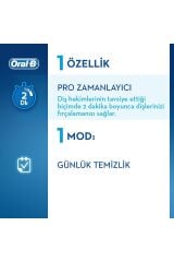 Oral-B D150 Şarjlı Diş Fırçası+1 Yed Başlık+Pro Onar 50ml Diş M.
