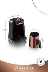 Arzum Okka Rich Spin Pro OK0020 Bakır Türk Kahve Makinesi