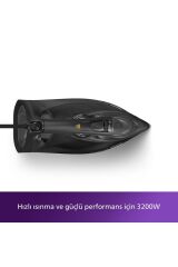 Philips Azur DST7511/80 7500 Serisi Siyah 3200 W Buharlı Ütü