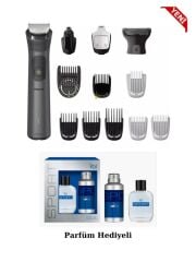 Philips MG7920 13'ü 1 Arada Şarjlı Islak/Kuru Erkek Bakım Tıraş Makinesi Seti, Saç,Sakal,Burun,Vücut