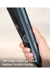 Philips Saç Düzleştirici Bhs732/00,bukle Özelliği,argan Yağı Katkılı,uv Koruması,kılıf Hediyeli