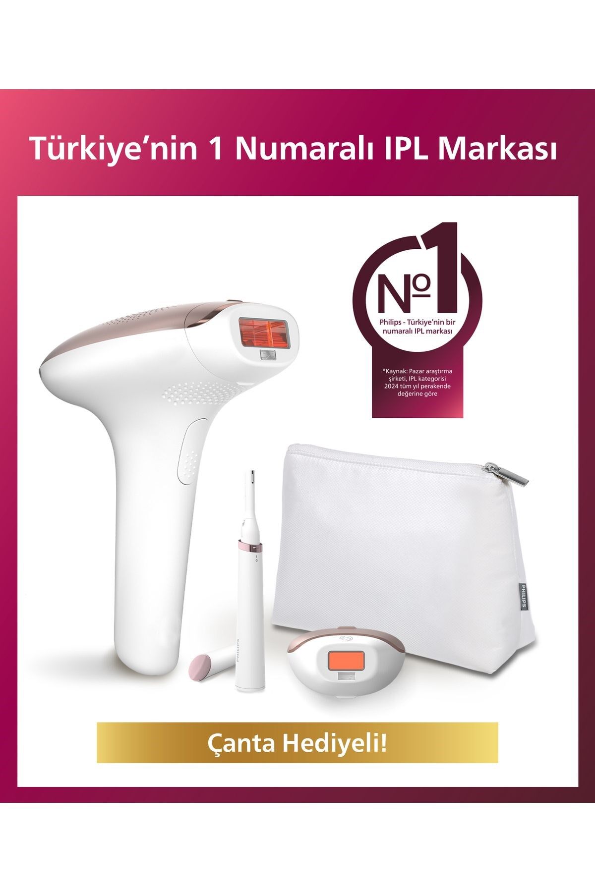 Philips Lumea Brı921/00 Lazer Epilasyon Ipl Tüy Alma Cihazı,kaş Düzeltici,(YÜZ,VÜCUT HASSAS BÖLGE)