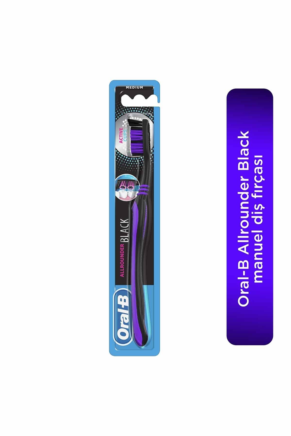 Oral-B Allrounder Black Manuel Diş Fırçası