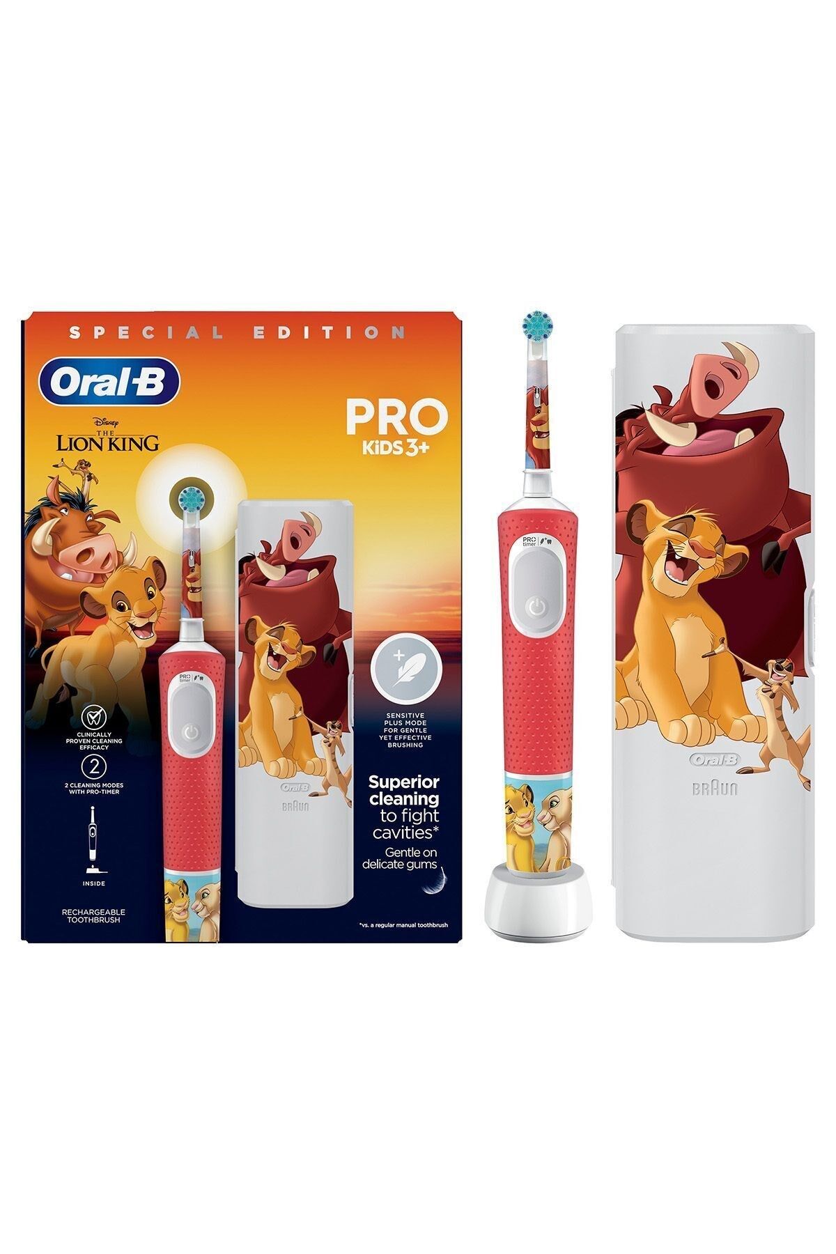 Oral-B Pro Kids The Lion King Şarjlı Diş Fırçası