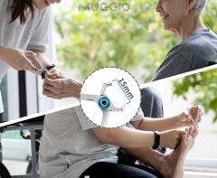 Muggio Geniş Ağızlı Premium Tırnak Makası Kalın Sert Mantarlı Tırnaklar İçin 8.5 cm