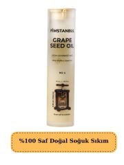 Fimstanbul Soğuk Sıkım Üzüm Çekirdeği Yağı 50 ml – %100 Doğal Grape Seed Oil No:4 Saç ve Cilt Bakım