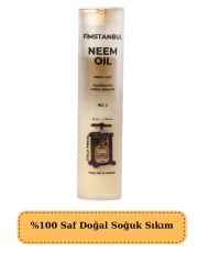 Fimstanbul Neem Yağı %100 Saf Doğal Soğuk Sıkım 50 ml No:3 Neem Oil Cilt ve Saç Bakımı