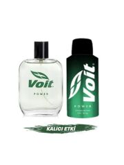 Voit Power Edp Erkek Parfüm 100 Ml (Kutusuz) & Voit Power Ter Önleyici Deodorant Sprey 150 Ml