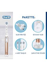 Oral-B Genius X 20000 Luxe Edition Rose Gold Şarjlı Diş Fırçası