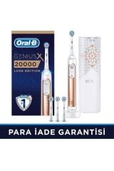 Oral-B Genius X 20000 Luxe Edition Rose Gold Şarjlı Diş Fırçası