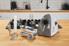 Harlem Et Kıyma Makinesi 2200 W Sucuk Sosis Içli Köfte Aparatlı