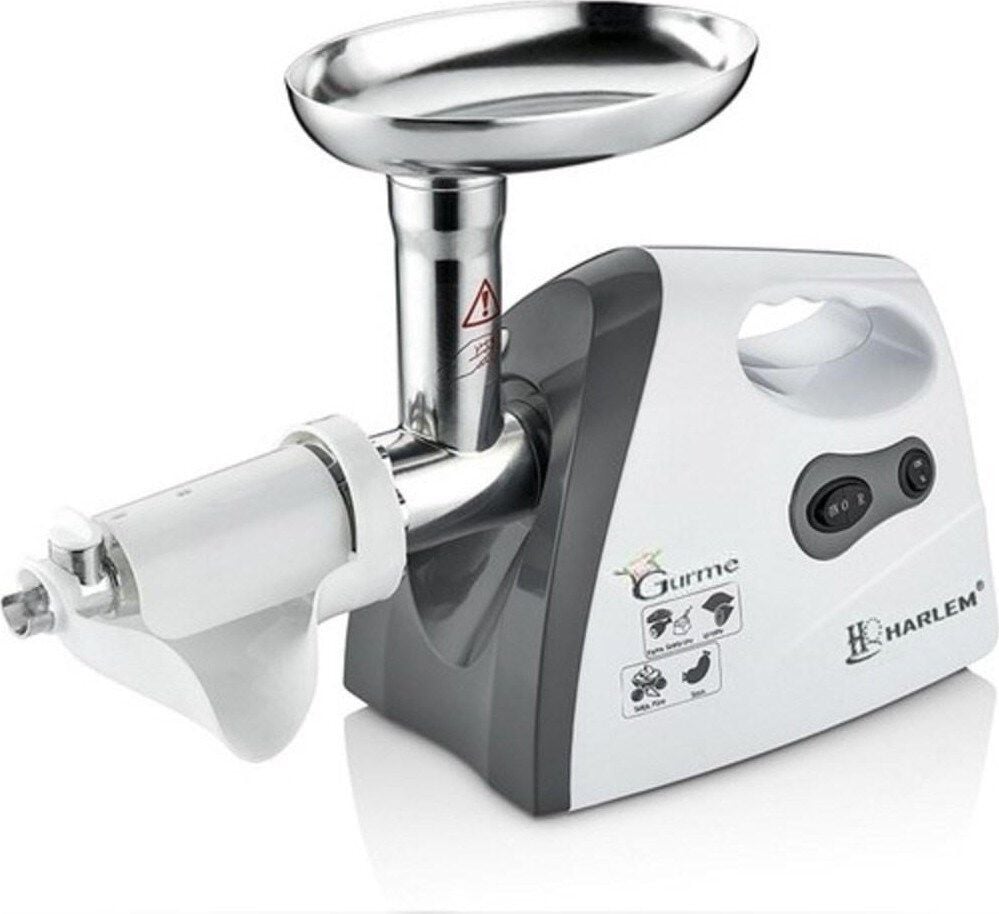 Harlem Et Kıyma Makinesi 2200 W Sucuk Sosis Içli Köfte Aparatlı