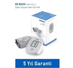 Omron M2 Basic HEM-7121J-E Üst Koldan Ölçer Dijital Tansiyon Aleti