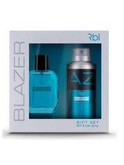 Rebul RBL Blazer EDT 100 ML (50+50) + 150 ML Deodorant Erkek Parfüm Seti
