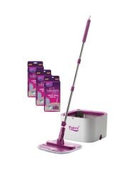 Parex Wondero Otomatik Temizlik Seti - 3 Adet Yedek Mop