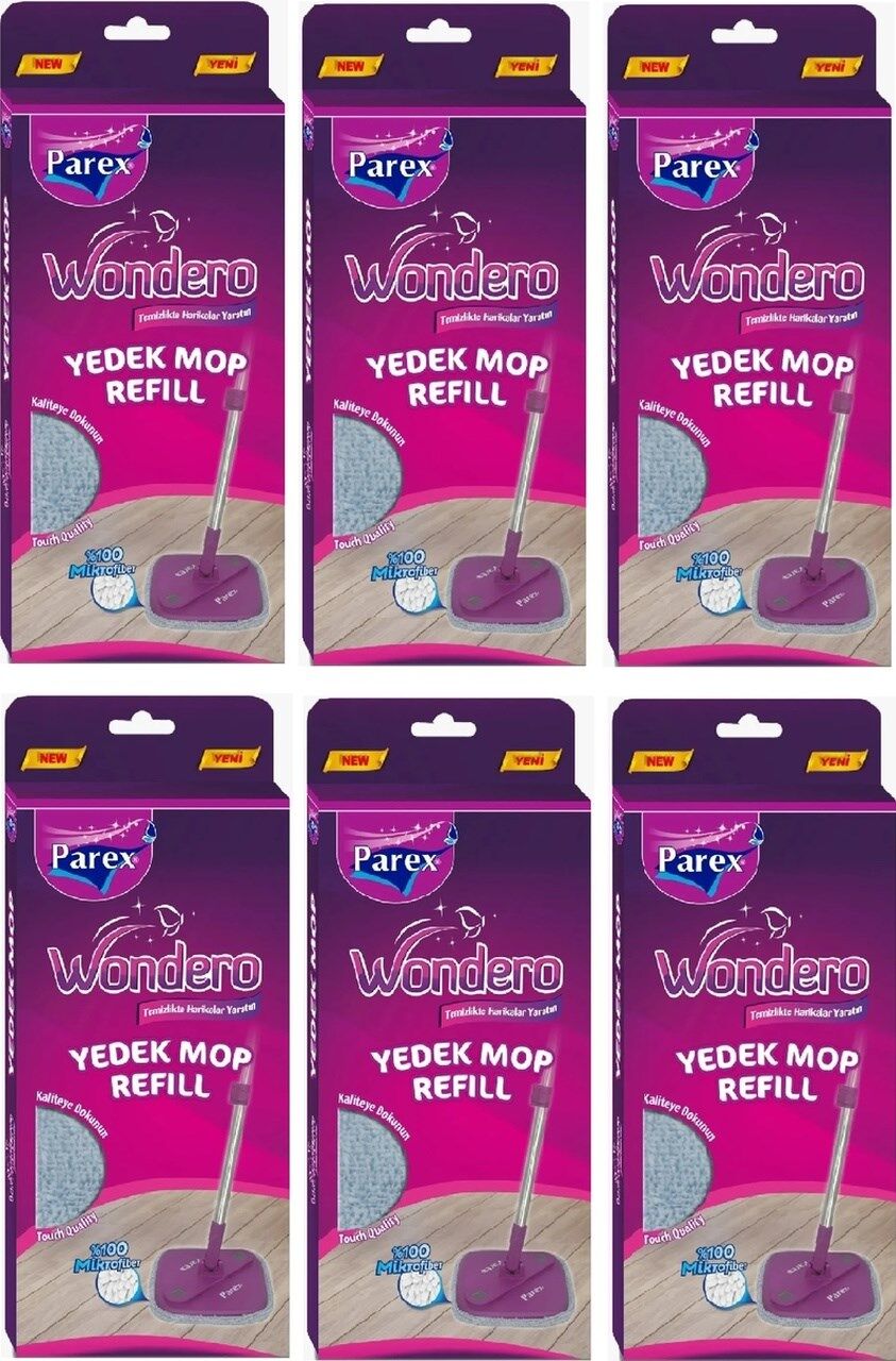 Parex Wondero Yedek Paspas Mop 6 Adet