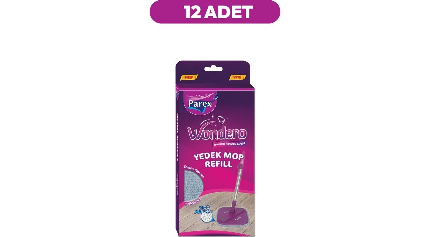 Parex Wondero Yedek Mop Onikili Paket