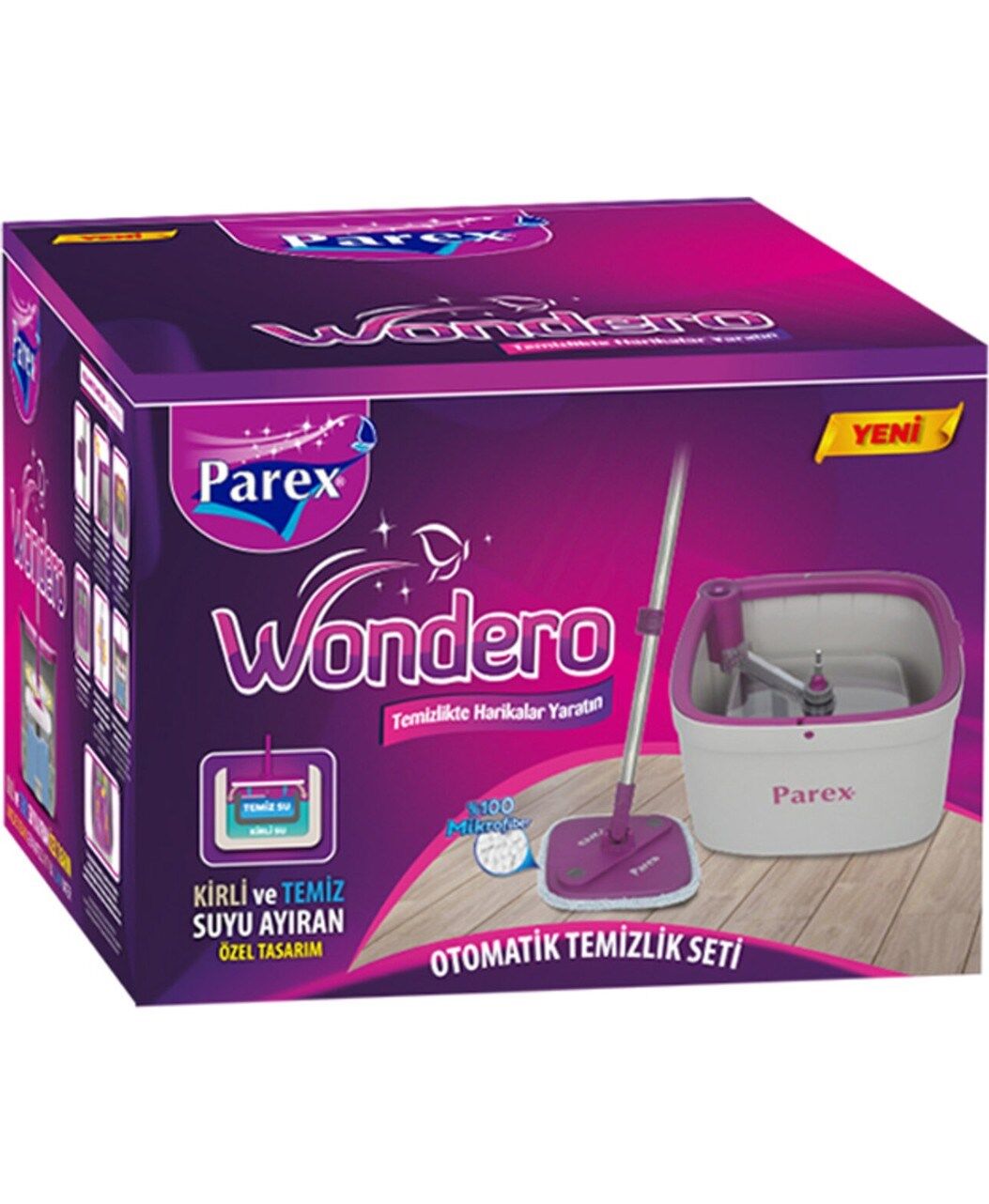 Parex Wondero Otomatik Temizlik Seti 2 Adet