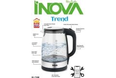 İnova Trend IK-7100 2.2 Litre Cam Işıklı Kettle