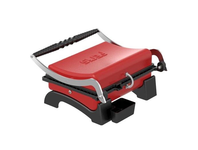 Feris FT3011 12 Dilim Kırmızı 1800 W Döküm Sanayi Tipi Tost Makinesi