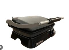 Tostmax Döküm Izgara Tost Makinesi Gri Renk  1800W 2 Yıl Garantili