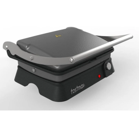 Tostmax Döküm Izgara Tost Makinesi Gri Renk  1800W 2 Yıl Garantili