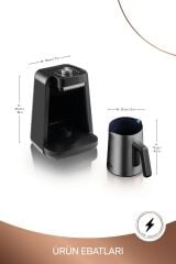 Arzum Okka Rich Spin Pro OK0020 Krom Türk Kahvesi Makinesi